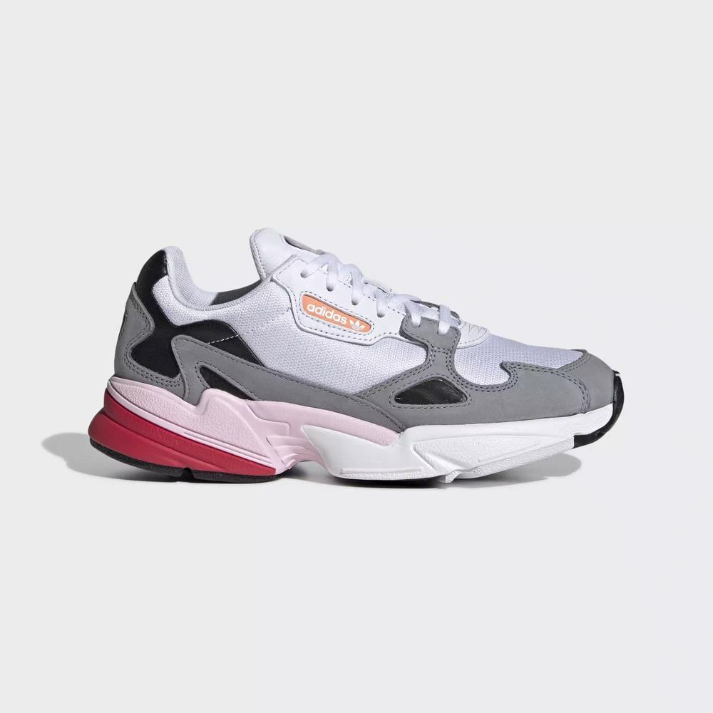 Adidas Falcon Tenis Blancos Para Mujer (MX-15676)